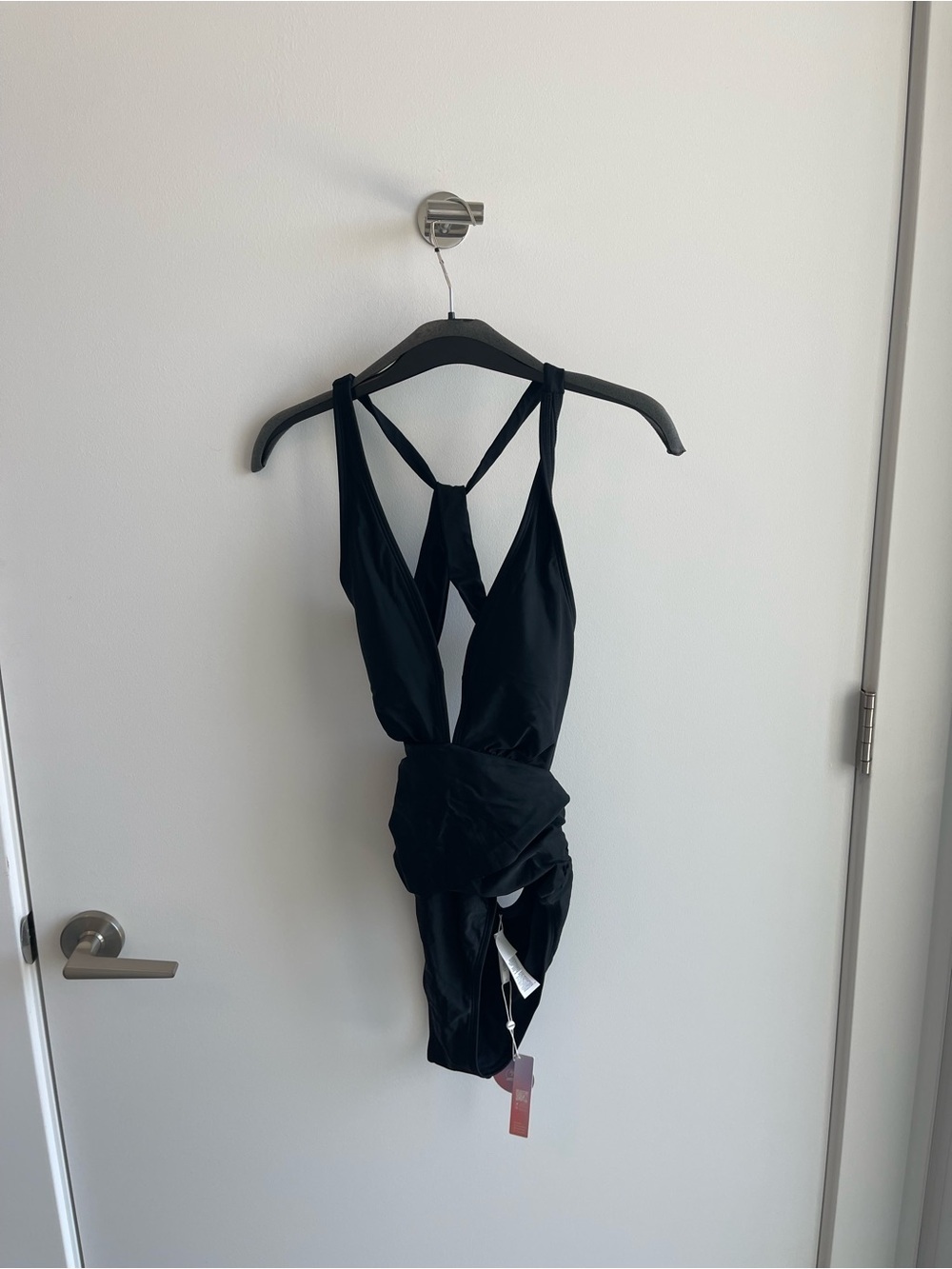 Cupshe x Jojo Fletcher Black One-Piece Swimsuit